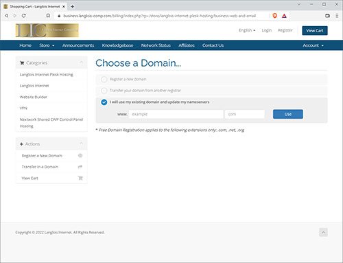 Domain Order